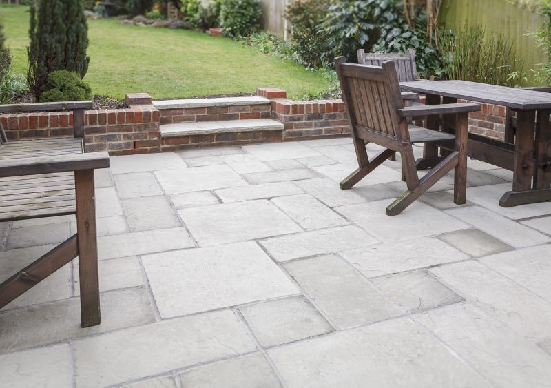 Stone Patio Installation